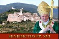 Pope Benedict XVI in Assisi for the 2011 Prayer for Peace
